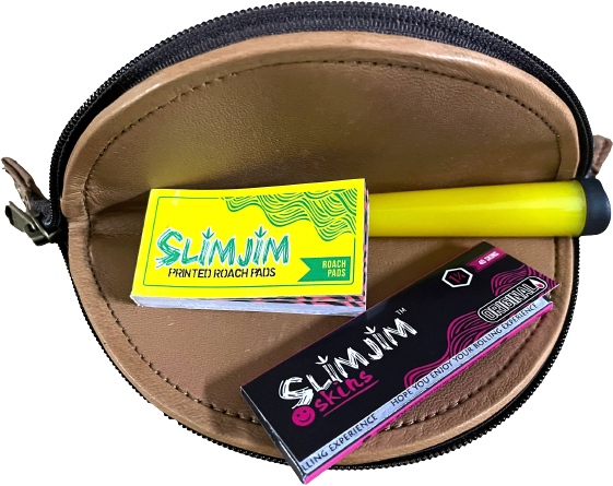 Slimjim rolling Pouch - Premium Leather