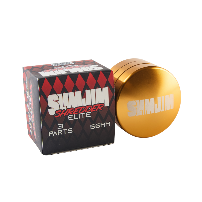 Slimjim Shredder - Elite 3 Piece Aluminium Grinder (56mm)