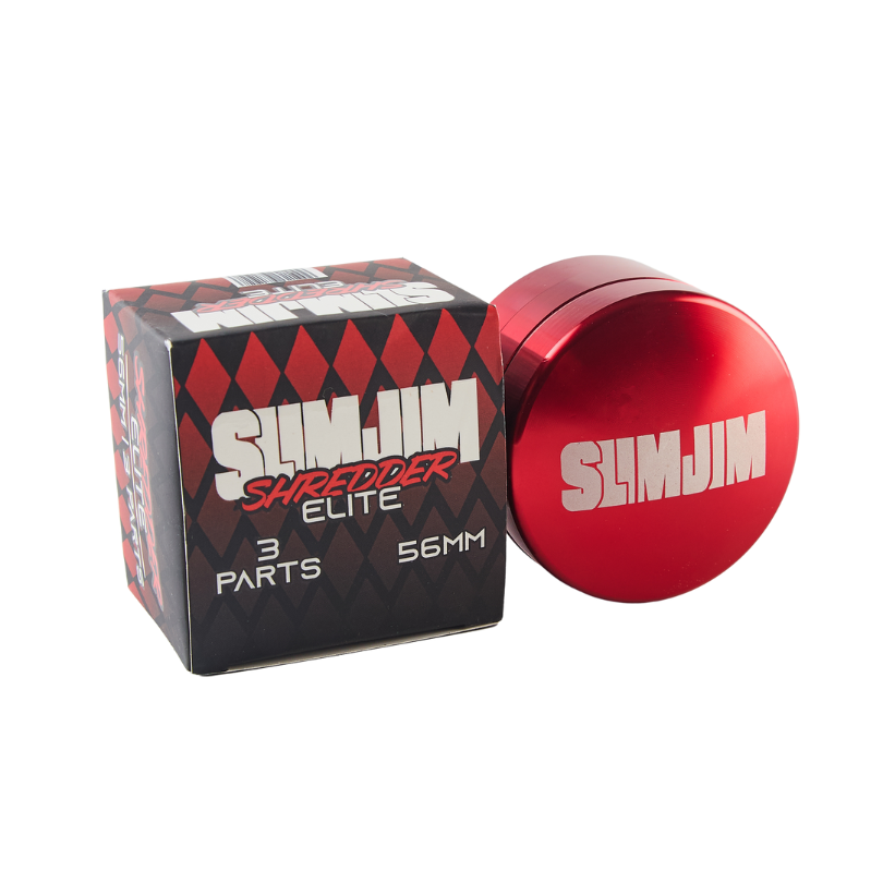 Slimjim Shredder - Elite 3 Piece Aluminium Grinder (56mm)