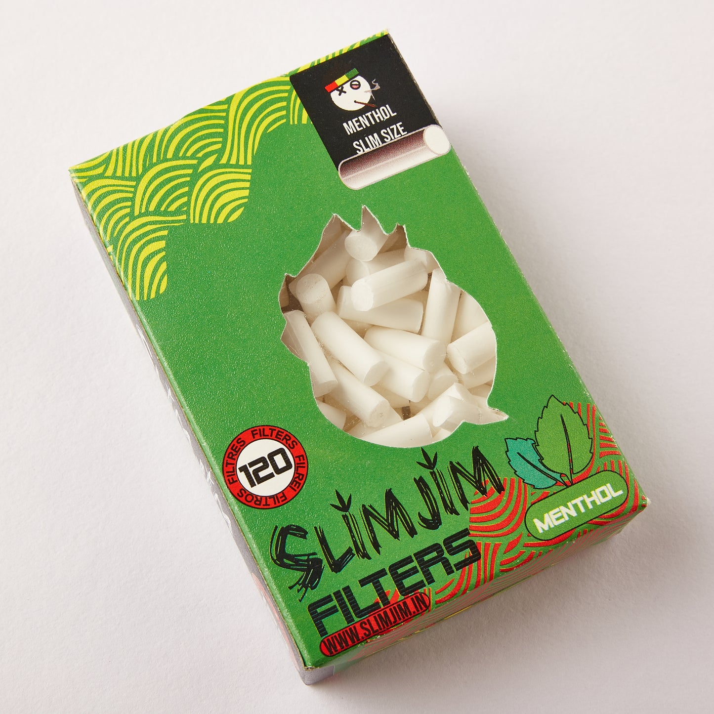 Slimjim Filters Menthol (15 X 6 MM)