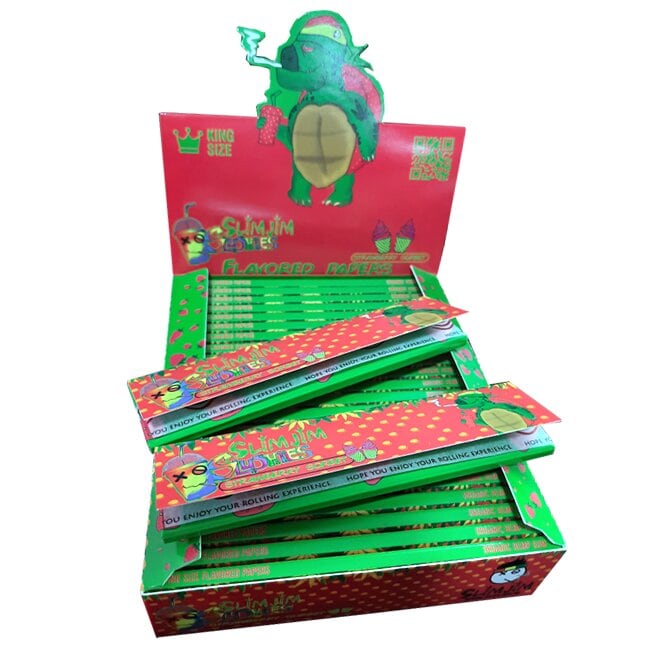 Slimjim Slushies- Strawberry Sorbet (Box of 25)