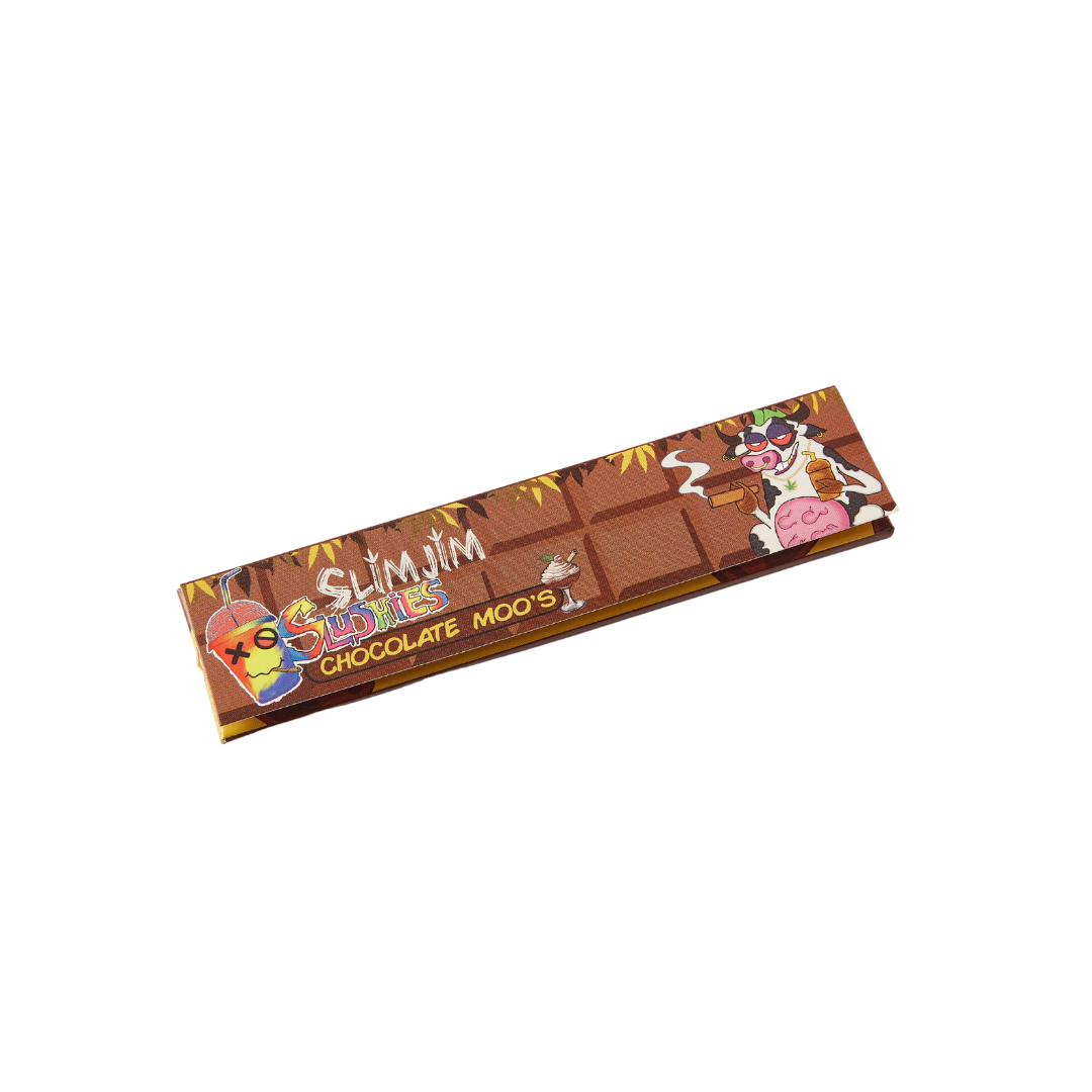 Slimjim Slushies Chocolate Moos king size rolling papers (32 pack)