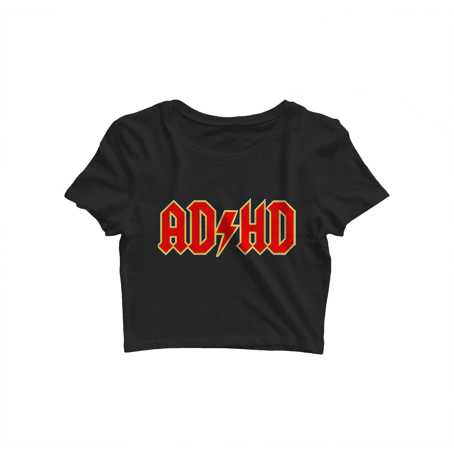 AD/HD - Crop Top Clothing High Tees