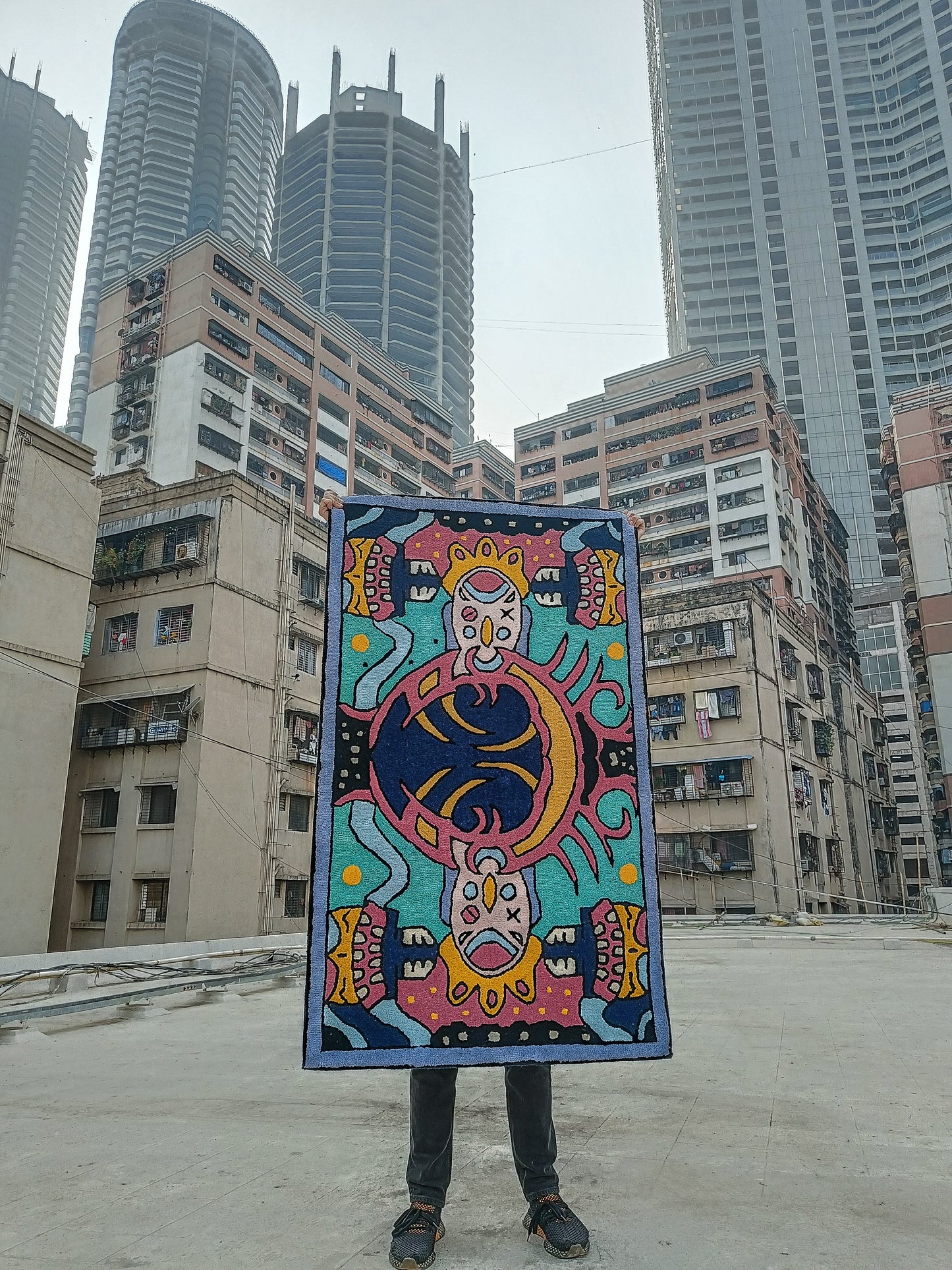 Buy Anubis Hand Knotted Rug | Slimjim India