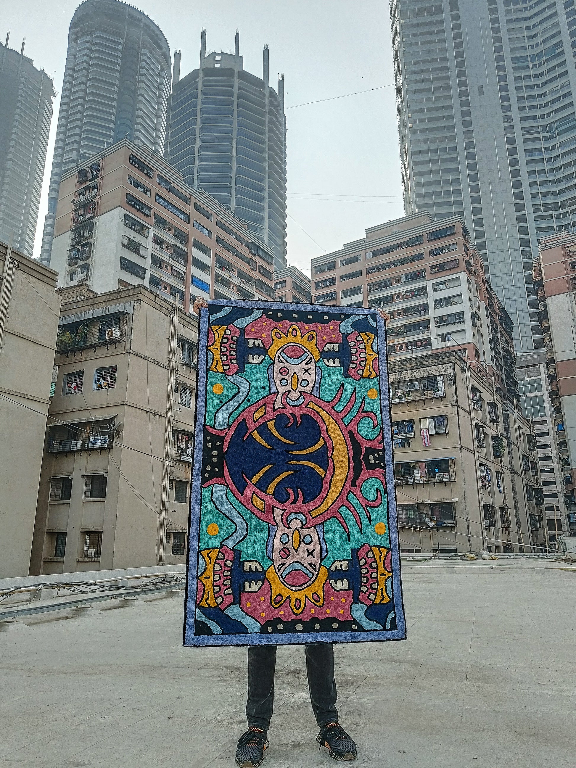 Buy Anubis Hand Knotted Rug | Slimjim India