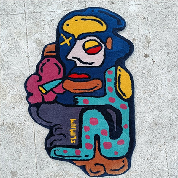 Pharaoh Hand Knotted Rug (2X3 FT)