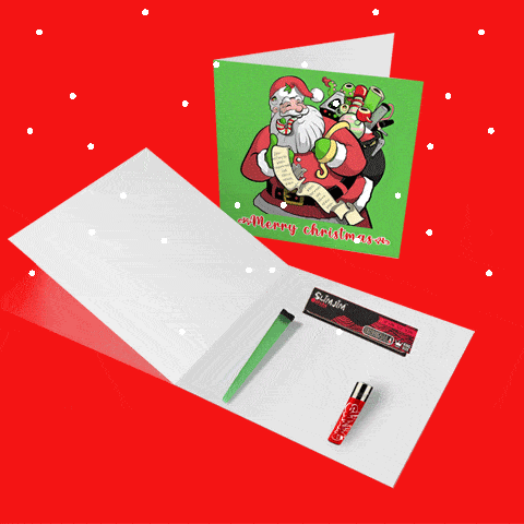 Hi Card -Merry Xmas Greeting Card Slimjim Skins