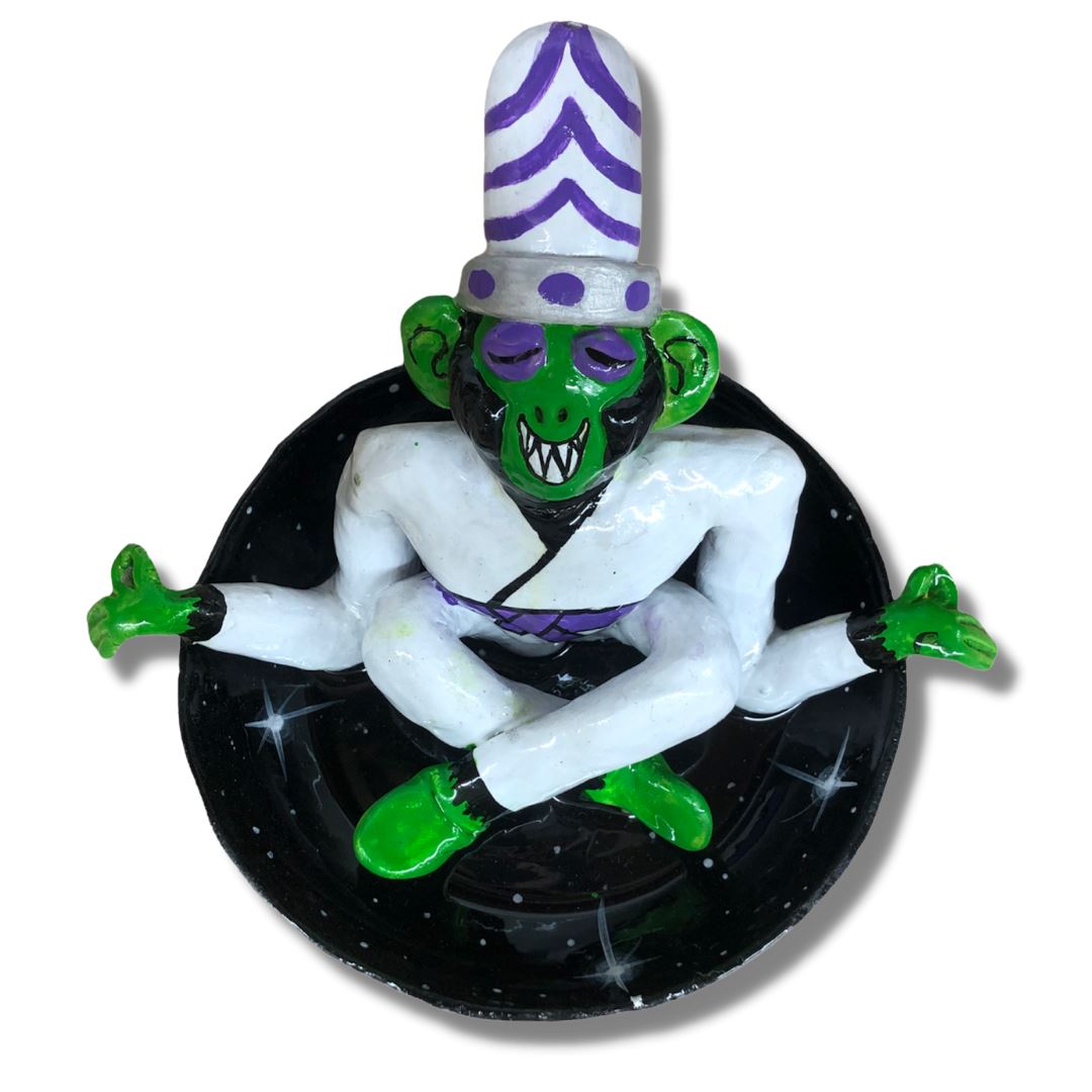Mojo Jojo - Ashtray | Hand Crafted Clay Ashtrays online | Slimjim Skins