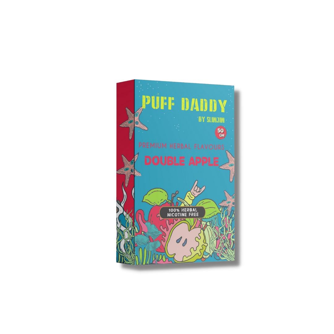 Buy Puff Daddy Herbal Flavour - Double Apple Online | Slimjim India