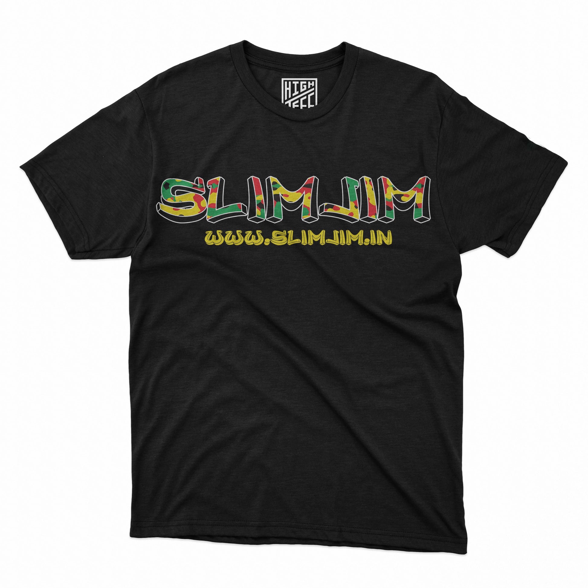 Slimjim Black Camo - (Limited Edition) Clothing High Tees