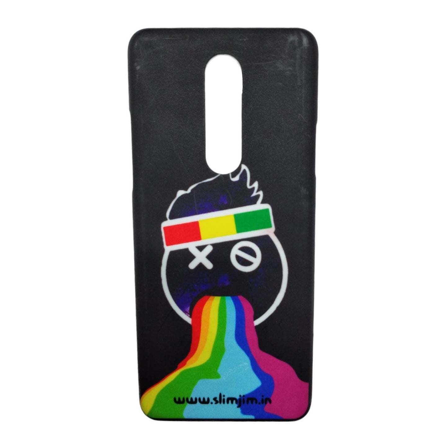 Slimjim - Mobile Cover ( Rainbow Spills ) Phone Cover Printland One Plus 8