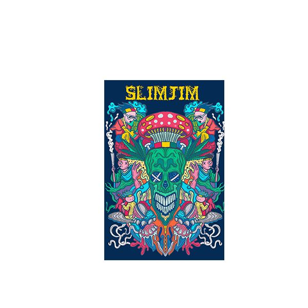 Buy Slimjim Sticker Pack - Skull Edition Stickers | Slimjim India