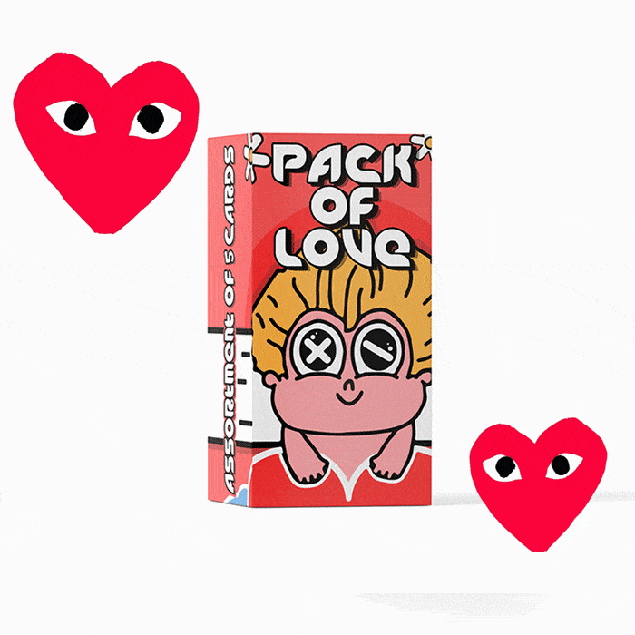 Buy V Day Pack - Love Cards Greeting & Note Cards | Slimjim India