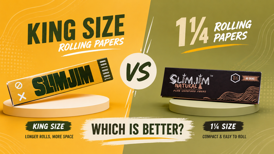 King Size Slim vs 1¼ Rolling Papers: What’s the Difference?