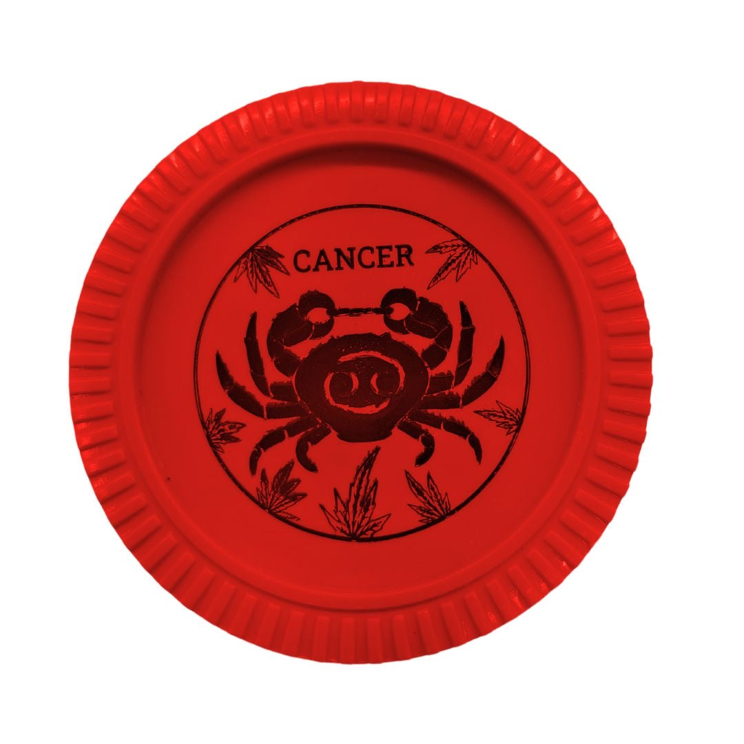Slimjim - Biodegradable Zodiac Grinder (Red) (2 Part)