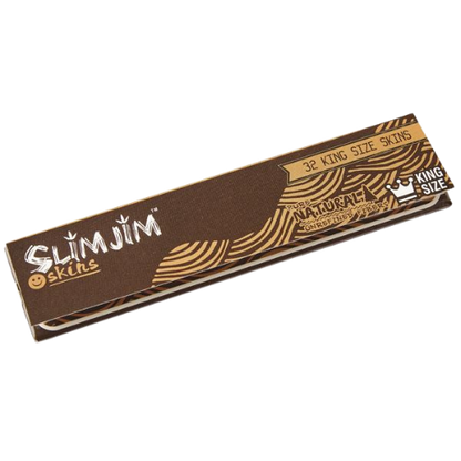 Slimjim - Natural King Size Skins (25 Packs/Box) (WH)