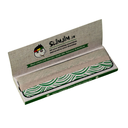 Slimjim - Hemp 1 1/4th Size Skins (25 Packs/Box) (WH)