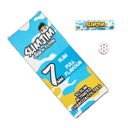 Slimjim - Splash Carbon Filters (7MM) (10 Pack) (20 Packs/Box) (WH)