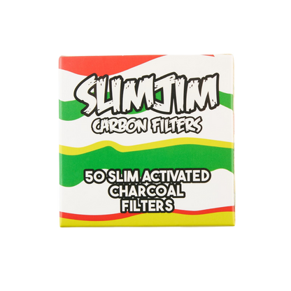Slimjim - Classic Carbon Filters (6MM) (Box of 10)