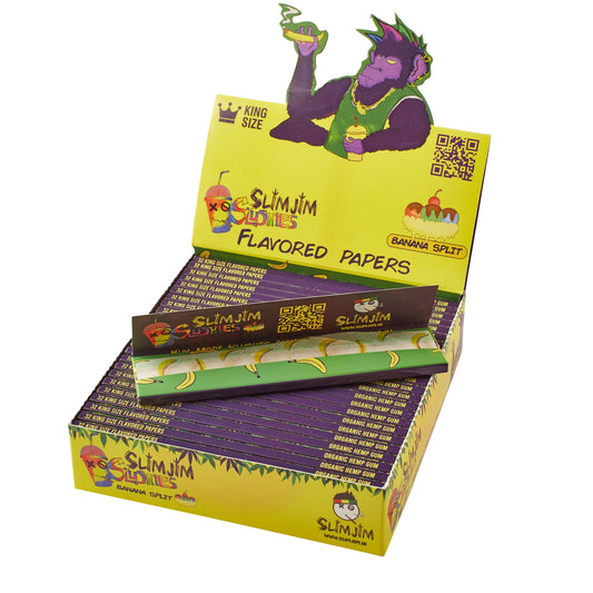 Slimjim Slushies- Banana Split (25 Packs/Box) (WH)
