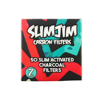 Slimjim - Aztec Carbon Filters 7mm (Pack of 50)