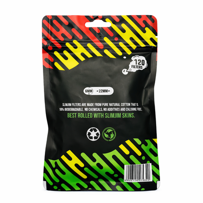 Slimjim Filters Slim Long Size (22 X 6 MM)