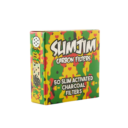 Slimjim - Camo Carbon Filters (Pack of 50)