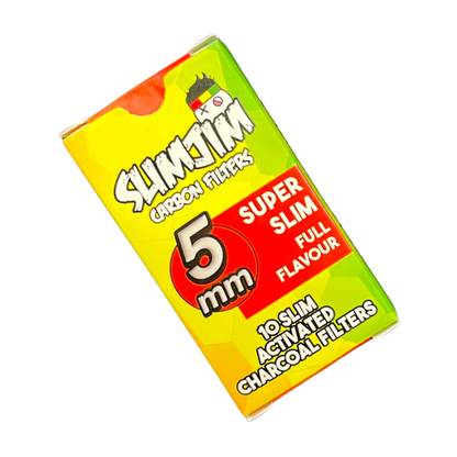 Slimjim - Super Slim Carbon Filters (5mm) (Pack of 10)