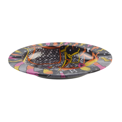 Slimjim X Jacob 9 Lives Ashtray - Fire Cat