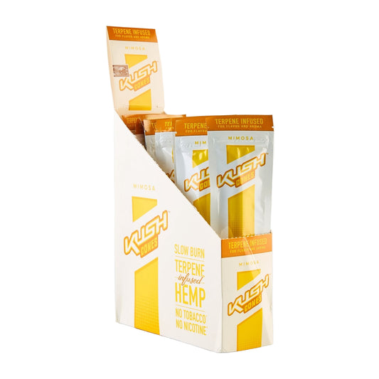 Kush Terpenes Infused Hemp Cones – Mimosa (12 Packs/Box) (WH)