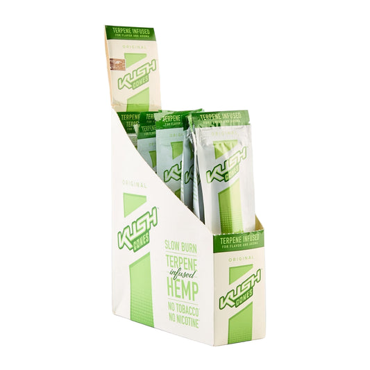 Kush Herbal - Terpenes Infused Hemp Cones – Original (12 Packs/Box) (WH)