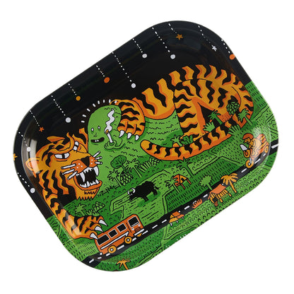 Slimjim X Jacob (9 Lives) Rolling Tray (9 Trays/Box) (WH)