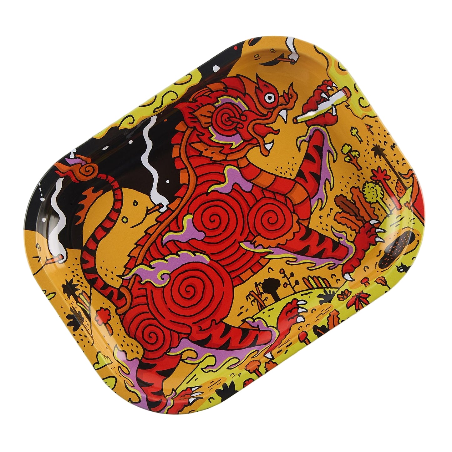 Slimjim X Jacob (9 Lives) Rolling Tray (9 Trays/Box) (WH)