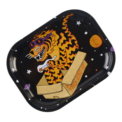 Slimjim X Jacob (9 Lives) Rolling Tray (9 Trays/Box) (WH)