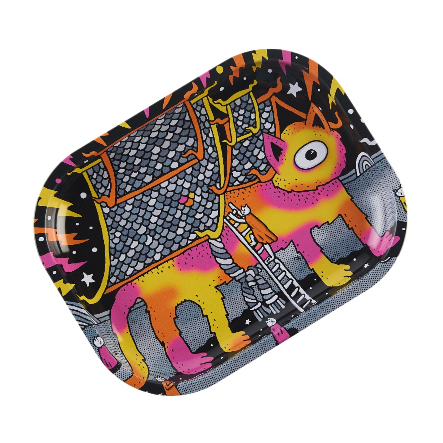 Slimjim X Jacob 9 Lives Tray - Fire Cat