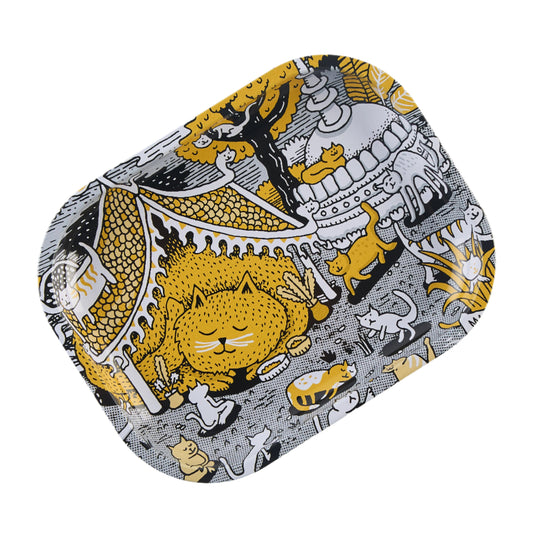 Slimjim X Jacob 9 Lives Tray - Kitty Temple