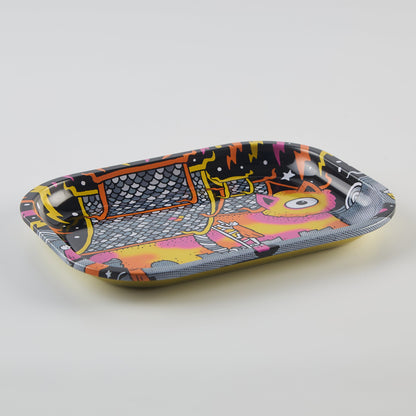 Slimjim X Jacob 9 Lives Tray - Fire Cat