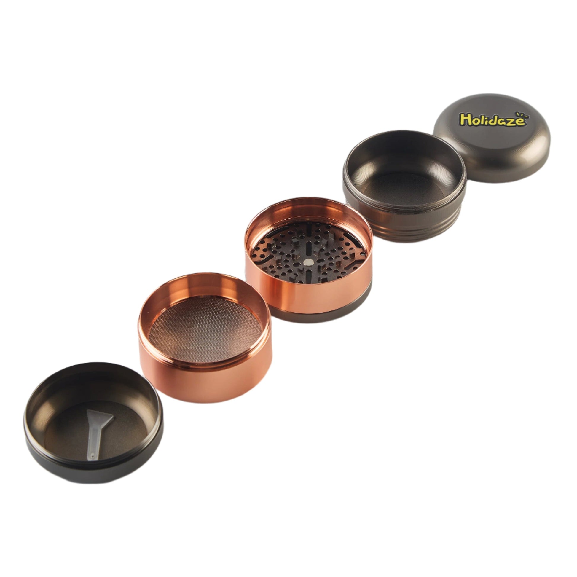 Buy Holidaze - Cannister Metal Grinder (5 Part) Grinder | Slimjim India