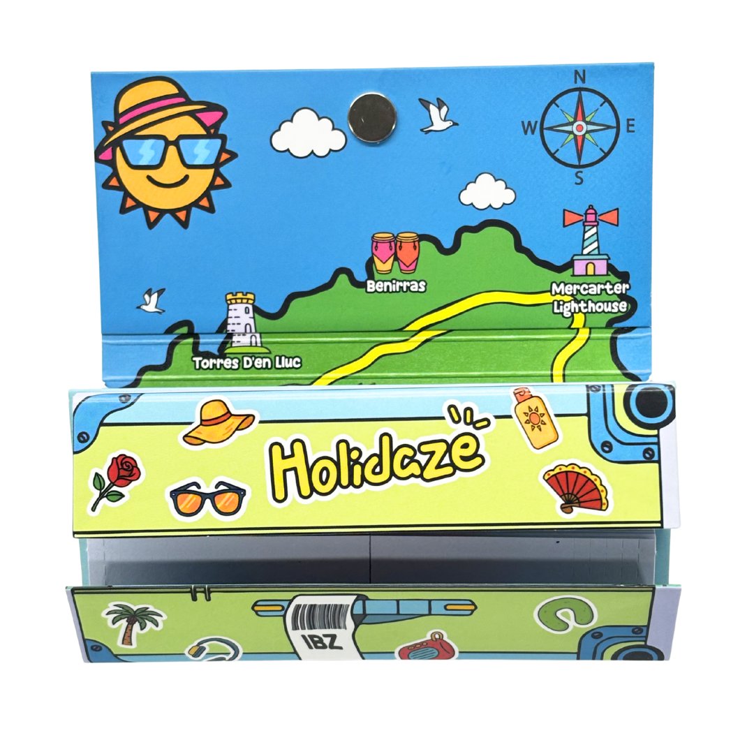 Holidaze (Esp) - King Size Papers + Grinder + Tray