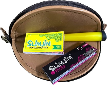 Slimjim rolling Pouch - Premium Leather