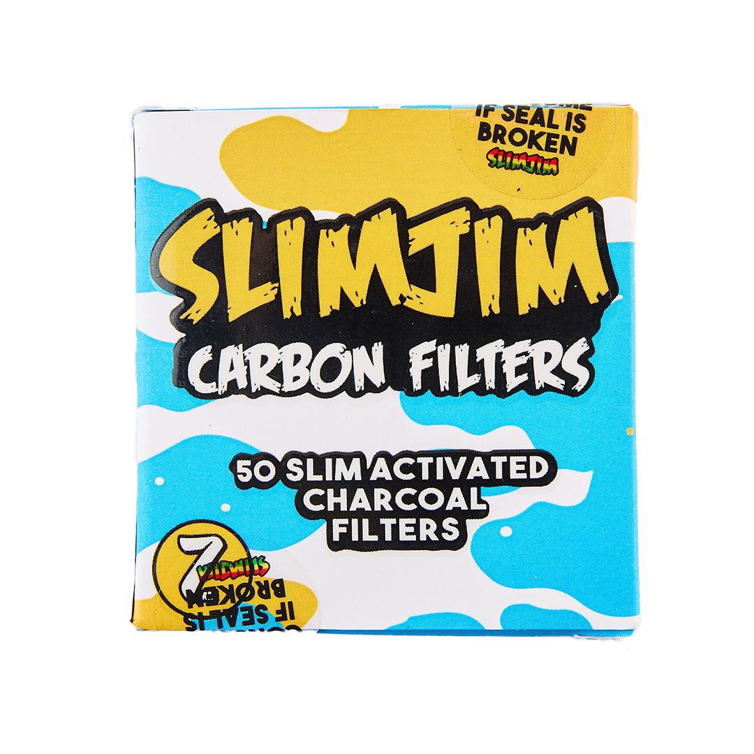 Slimjim - Splash Carbon Filters 7mm (Pack of 50)