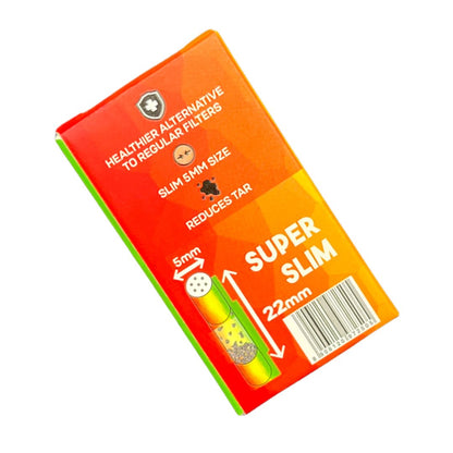 Buy Slimjim - Super Slim 5mm Carbon Filters (Box of 20) | Slimjim India