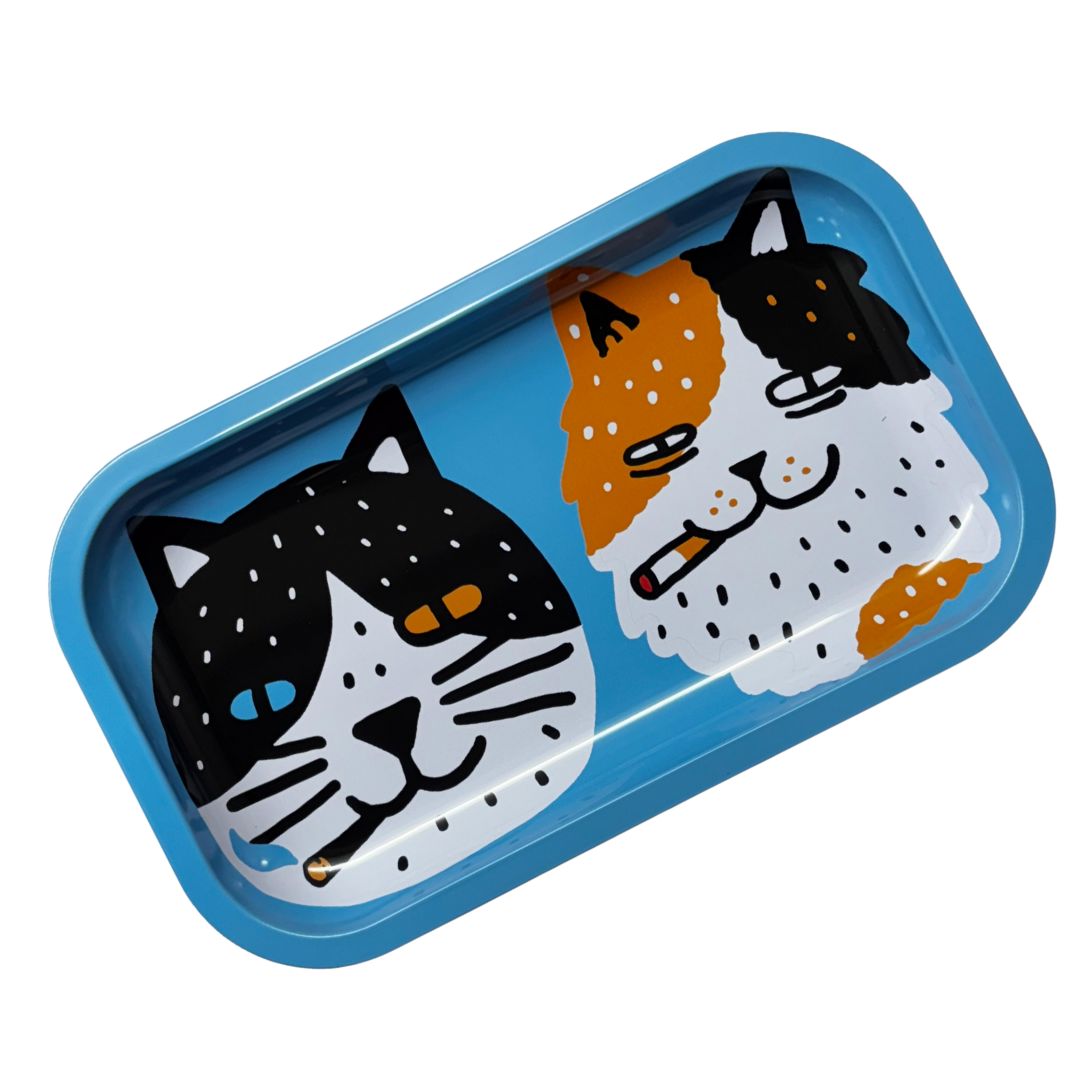 Buy Slimjim X Jacob 9 Lives Tray - Don Meowleone (Medium) rolling tray | Slimjim India