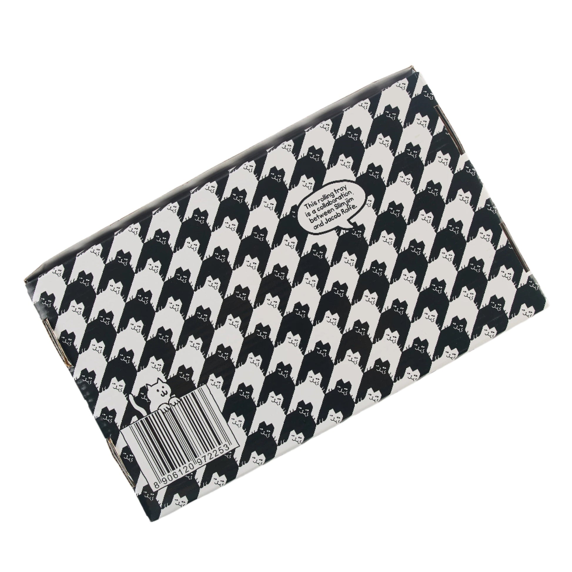 Buy Slimjim X Jacob 9 Lives Tray - Fire Cat (Medium) rolling tray | Slimjim India