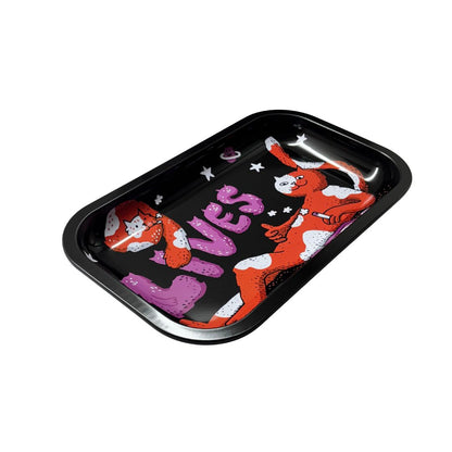 Buy Slimjim X Jacob 9 Lives Tray - Purrfect (Medium) rolling tray | Slimjim India