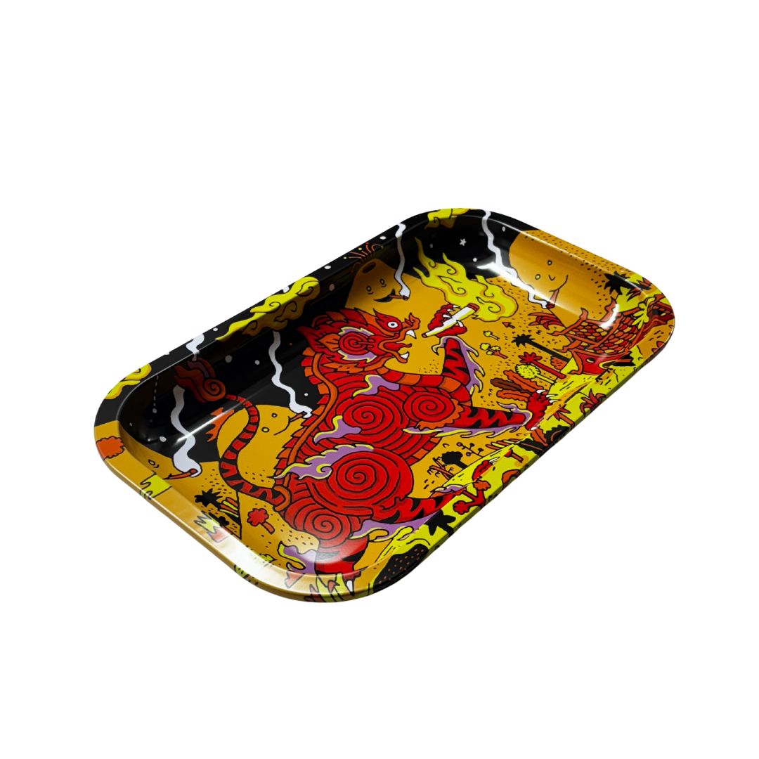 Buy Slimjim X Jacob 9 Lives Tray - Singha Cat (Medium) rolling tray | Slimjim India