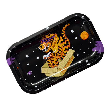 Buy Slimjim X Jacob 9 Lives Tray - Space Cat (Medium) rolling tray | Slimjim India