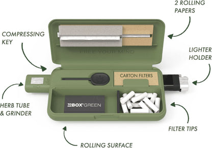 TOBOX 2.0 – All-in-One Rolling Kit (10 Units/Box) (WH)