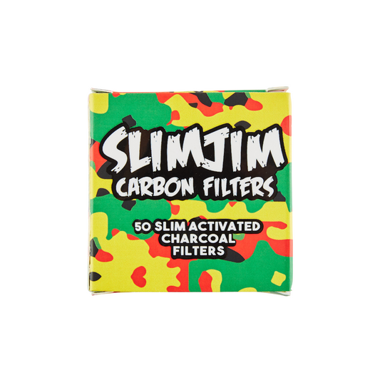 Buy Slimjim Camo Carbon Filters (Pack of 50) | Slimjim Skins