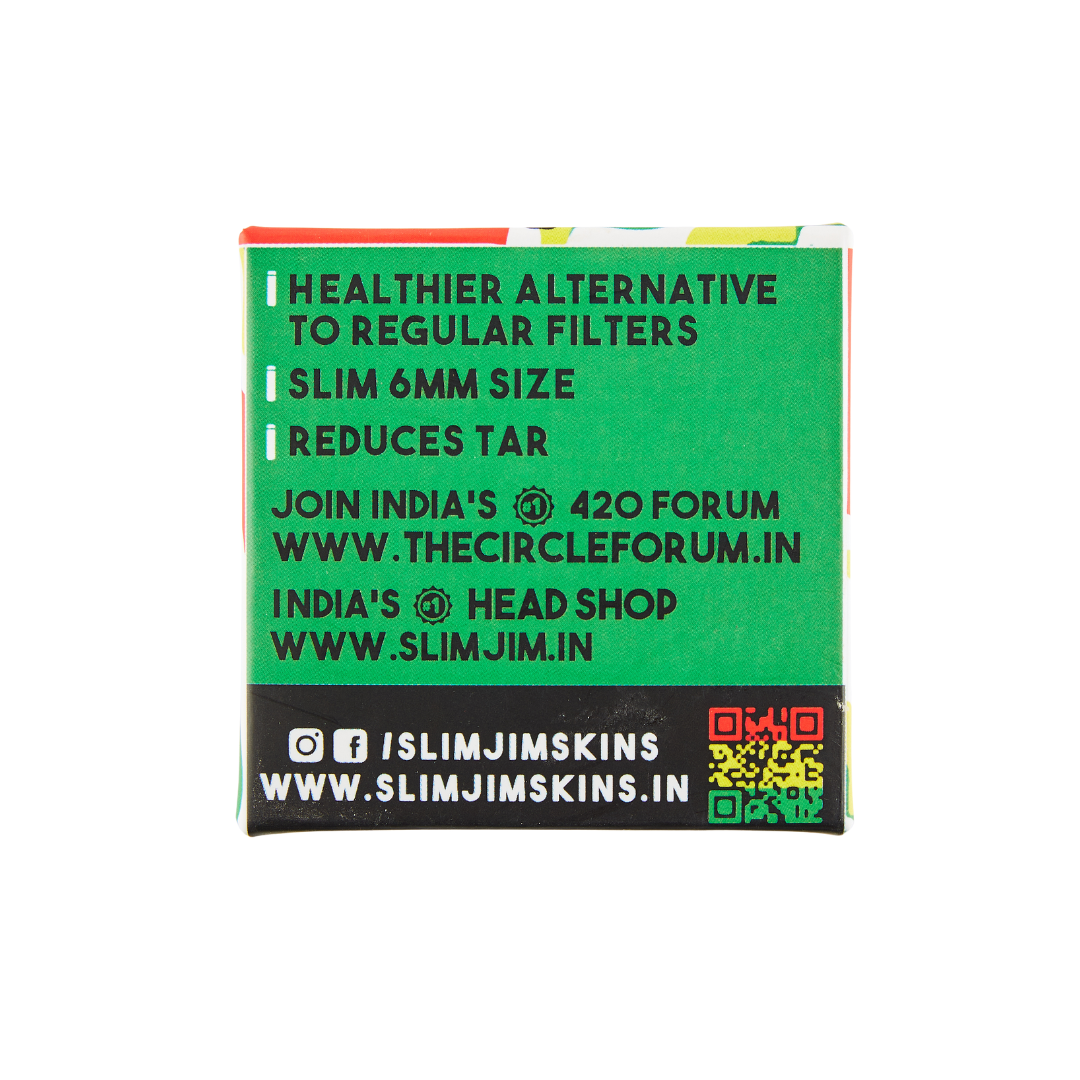 Buy Slimjim Classic  Carbon Filters (Pack of 50) | Slimjim Skins